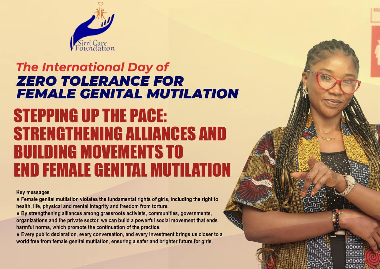 Zero Tolerance for Female Genital Mutilation 2025