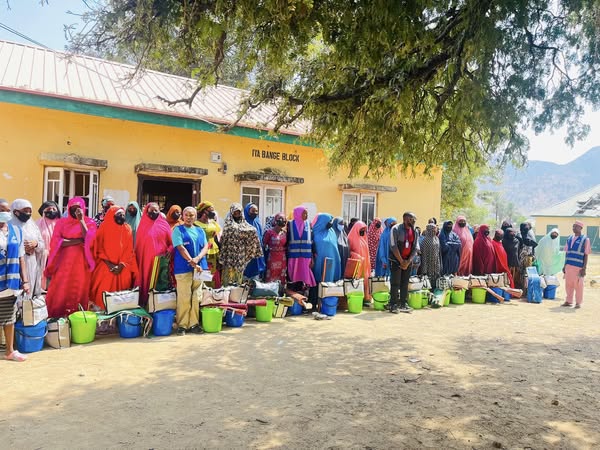 Distribution of Dignity Kits in Gombi and Maiha